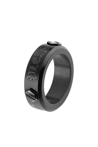 Bague Hexagon - Anthracite - Taille 66