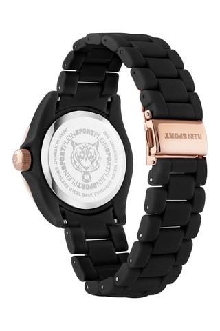 Montre à quartz en plastique The Scratch - Noir