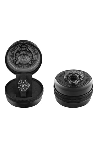 Montre à quartz en plastique The Scratch - Noir et argenté