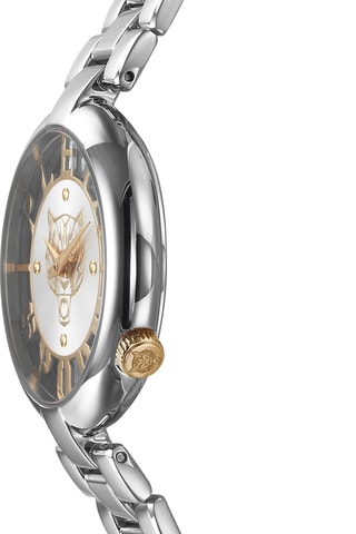 Montre à quartz en acier inoxydable - Argenté