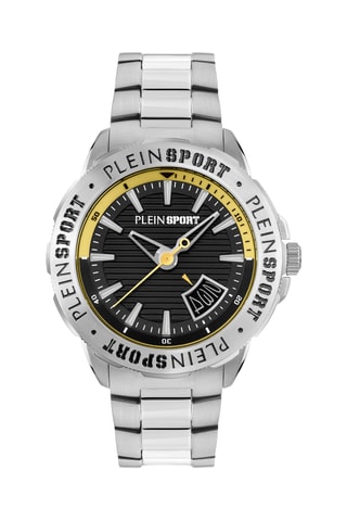 Montre à quartz en acier - Argenté