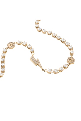 Collier doré à l'or jaune