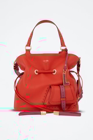 Leren Buideltas Premier Flirt S - Rood