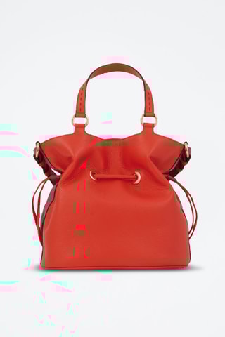 Leren Buideltas Premier Flirt S - Rood