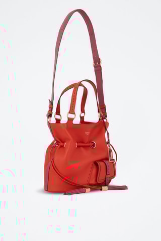 Leren Buideltas Premier Flirt S - Rood