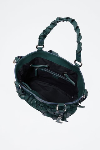 Leren Buideltas Premier Flirt M - Groen