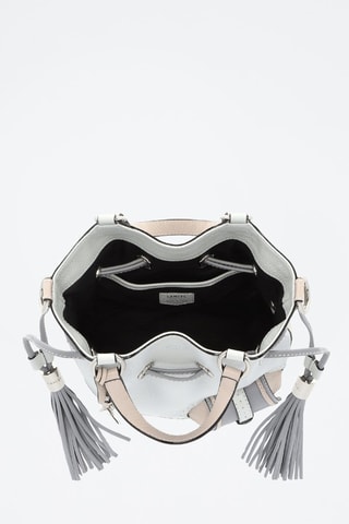 Leren Buideltas Premier flirt S - Ecru