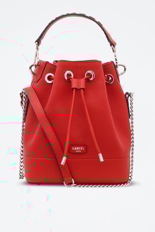 Leren Buideltas Ninon S - Rood