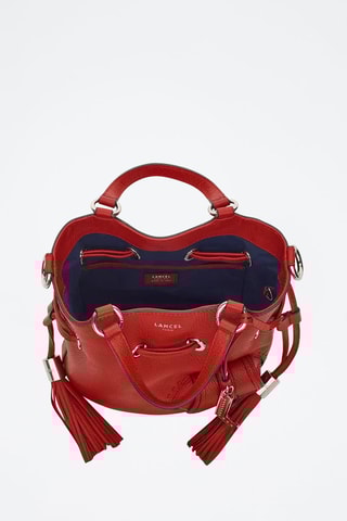 Leren Buideltas Premier Flirt S  - Rood