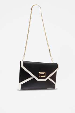 Leren Clutch Angele - Zwart