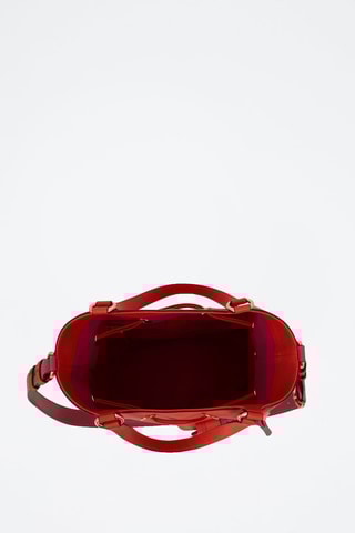 Leren Buideltas Premier Flirt M - Rood