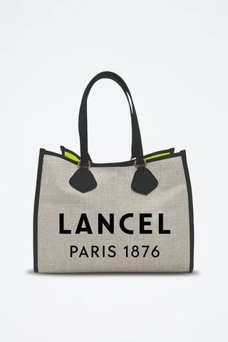 Shopper Eté L - Beige en Zwart