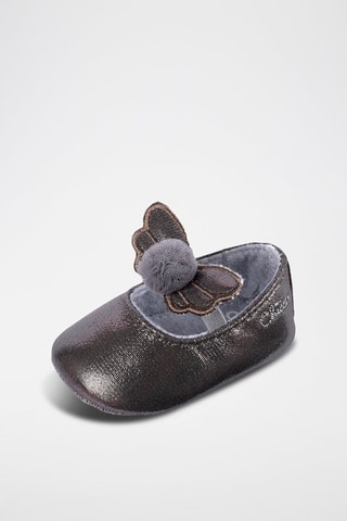 Ballerines vernies - Gris