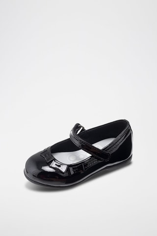 Gelakte Mary Janes Zwart