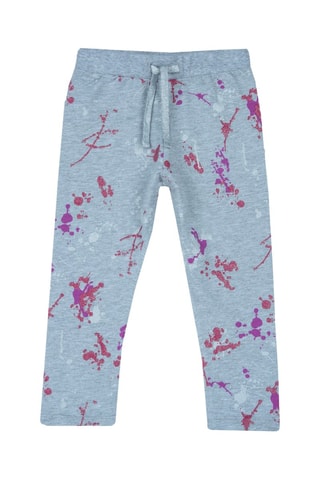 Joggingbroek met tie and dye - Groen