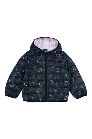 Doudoune à capuche - Noir