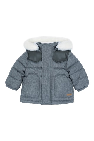 Gewatteerde Jas - Grijs