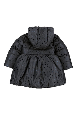 Gewatteerde Jas met Capuchon - Grijs