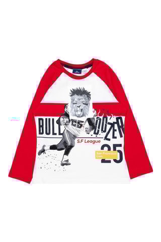 T-shirt S.F League - Rouge