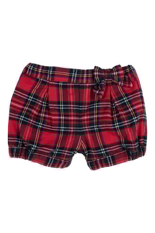 Short Rood en Bordeauxrood
