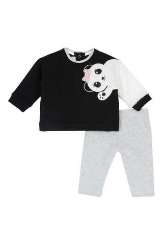 Sweater en Legging - Zwart en Grijs