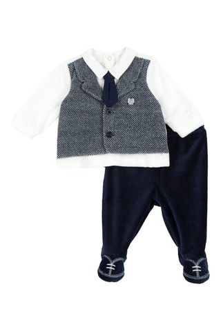 T-shirt Trompe-l’œil en Legging - Wit