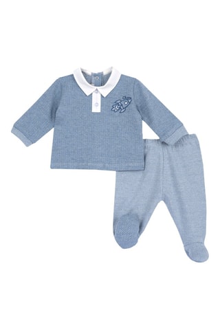 Sweater en Legging - Blauw