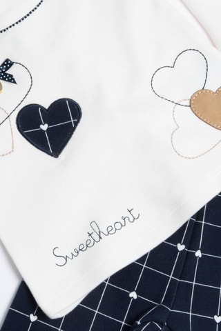 T-shirt en Legging - Wit