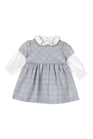 T-shirt en Jurk - Grijs