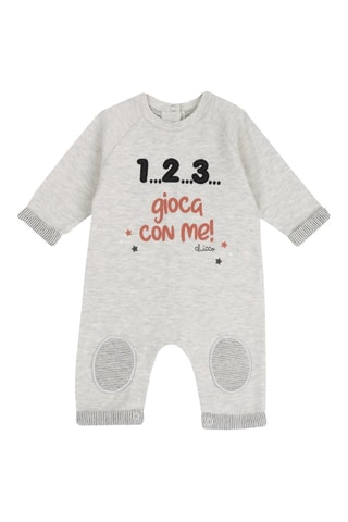 Grenouillère - Gris clair