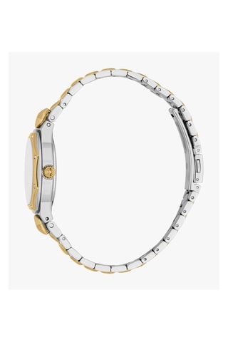 Montre à quartz en acier et cristaux tchèques Stilo - Argenté et doré