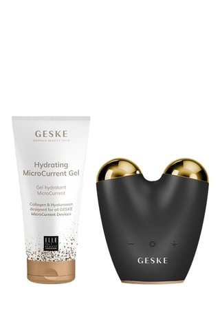 Appareil de lifting facial en silicone - Noir et doré