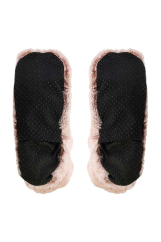 Chaussons chauffants - Beige