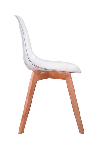 2 chaises Scandinave - Transparent