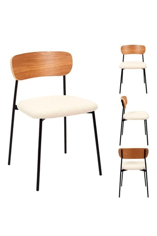 2 chaises Loki Hygge - 46 x 78,3 x 48 cm