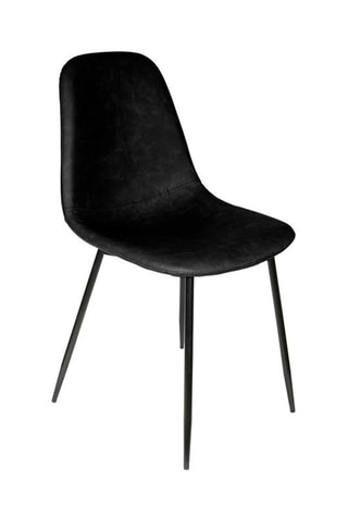 2 chaises Amber - Noir