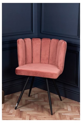 2 chaises Ariel - Rose