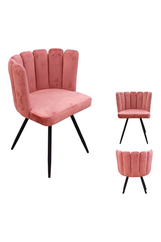 2 chaises Ariel - Rose