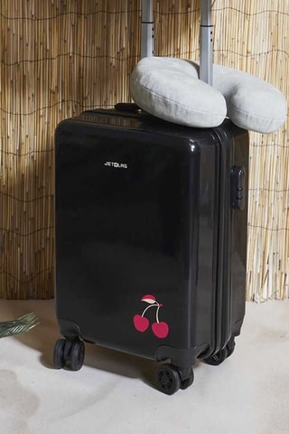Valise cabine Cerise - Noir
