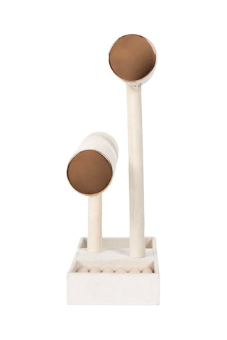 Porte-bijoux - 24 cm - Blanc