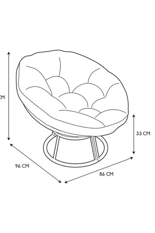 Fauteuil Cancun - Marron et blanc