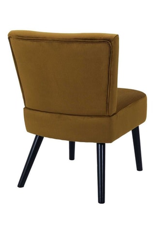 Fauteuil crapaud Giulia - Jaune et noir