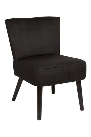 Fauteuil crapaud Giulia - 
Noir