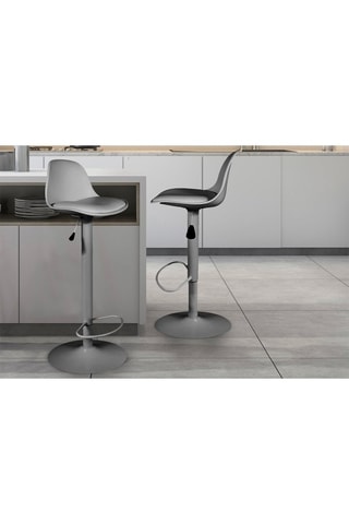 2 tabourets de bar - Gris