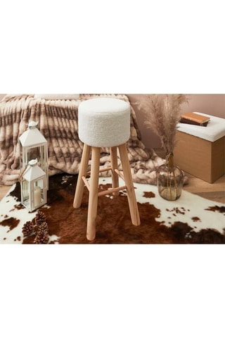 Tabouret de bar Freya - 
Naturel