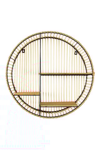 Etagère ronde Java - 
Naturel