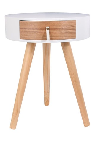 Table de chevet 1 tiroir Nora - 35 x 35 x 46,5 cm