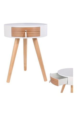 Table de chevet 1 tiroir Nora - 35 x 35 x 46,5 cm