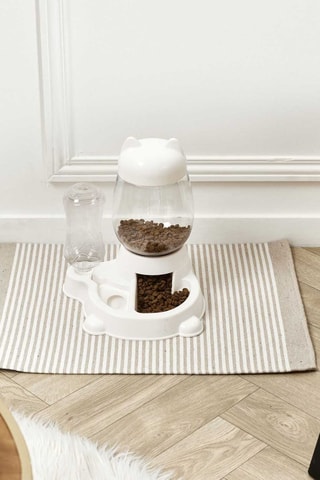 Distributeur de croquettes et d'eau - 2,20 l