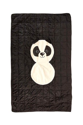 Peluche-couverture panda - 110 x 150 cm